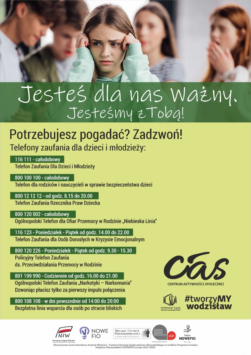 Zaproszenie na wykłady pn. Zatrzymać epidemię samobójstw