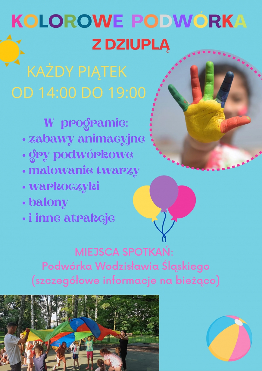 Kolorowe Podwórka - Zapraszamy!